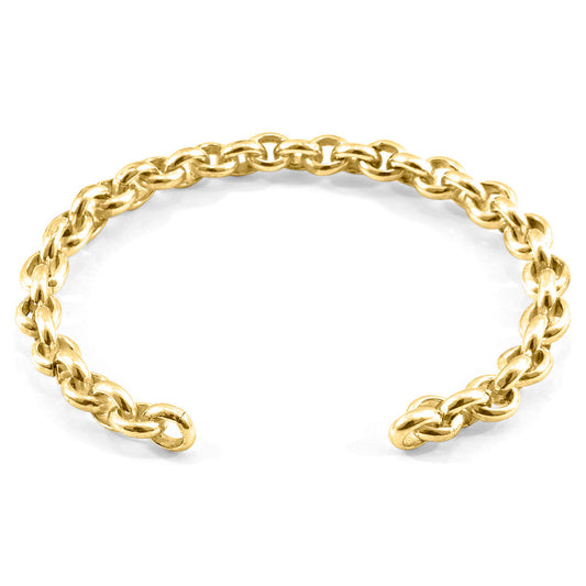 Spinnaker Sail Sail 9ct Yellow Gold Chain Bangle