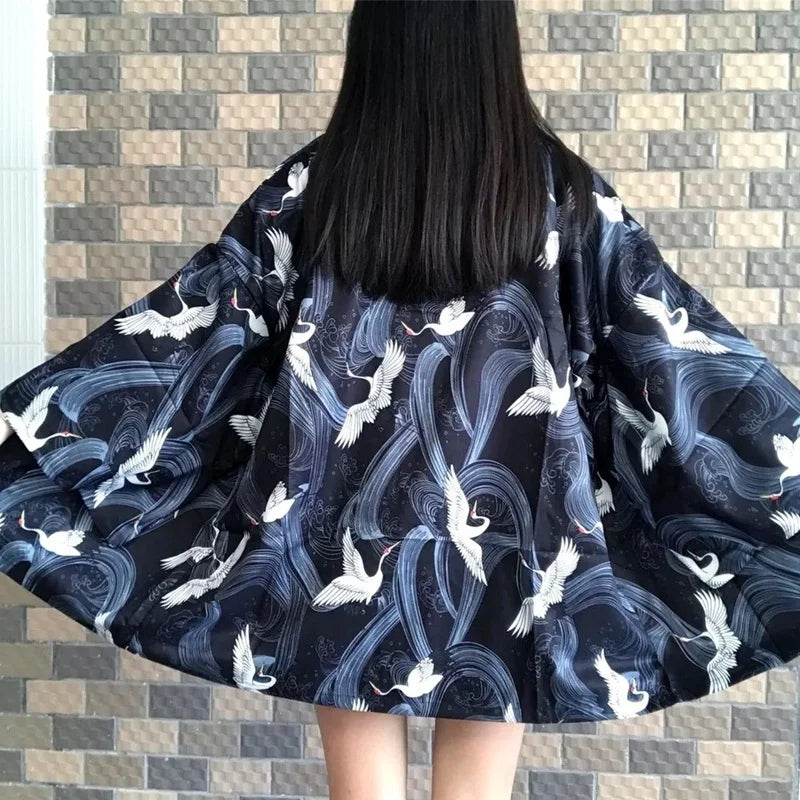Harajuku Kawaii Shirt Japanese Streetwear Outfit Kimono