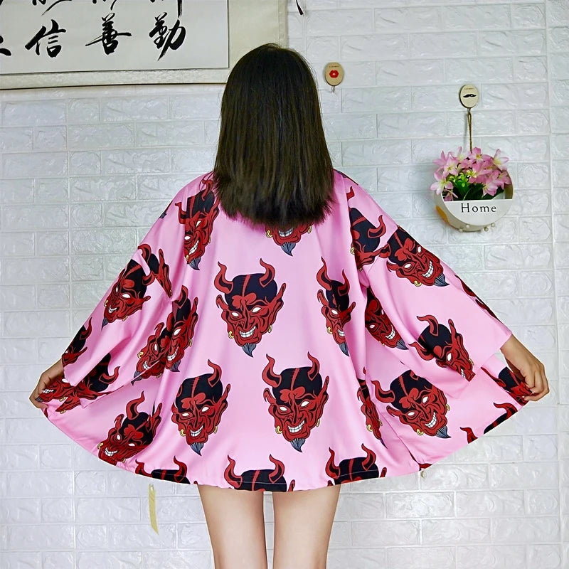 Harajuku Kawaii Shirt Japanese Streetwear Outfit Kimono