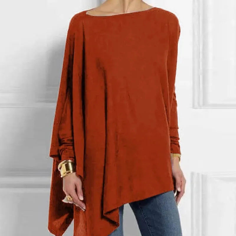 Cotton Women Blouses Shirt Solid Pullover