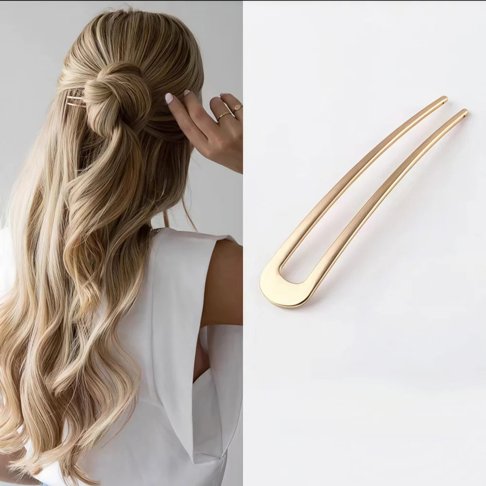 Pearl U-Shaped Hair Stick