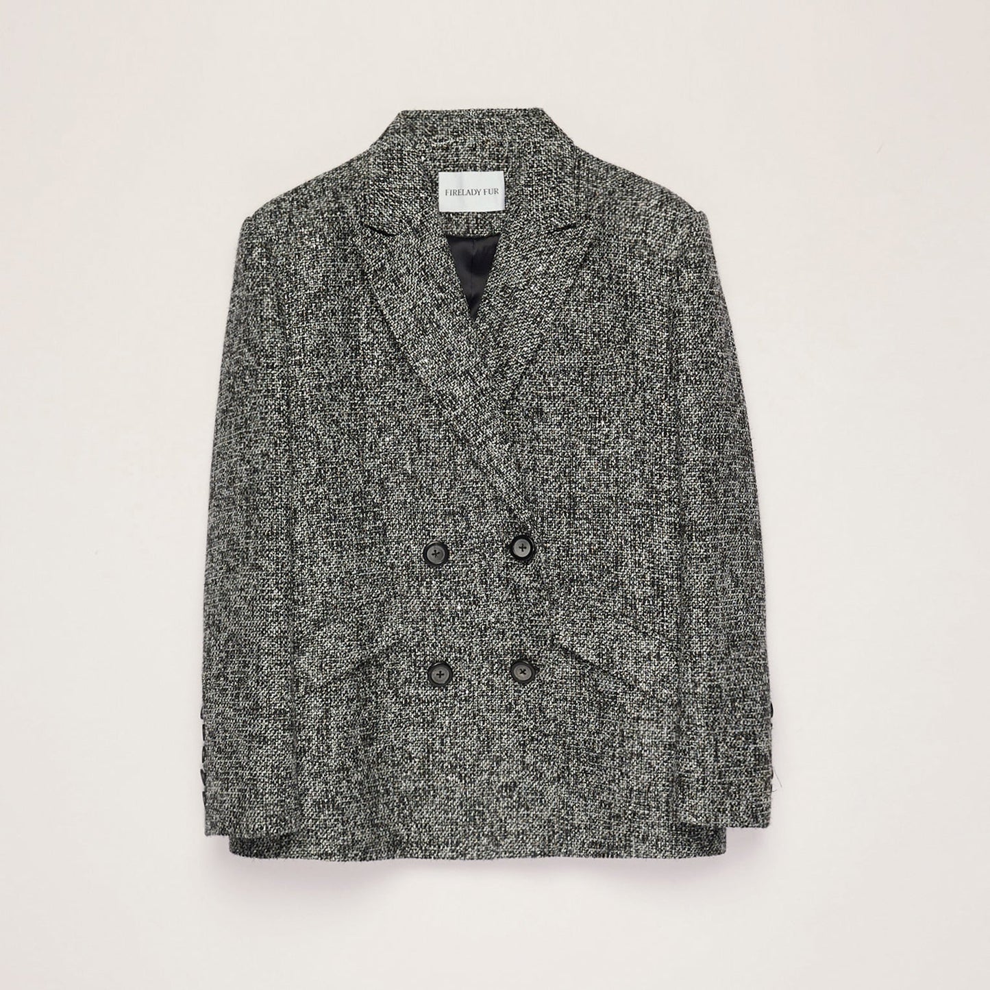 ""Long Night Meteor" Limited Edition Italian Chanel Style Tweed Suit Jacket