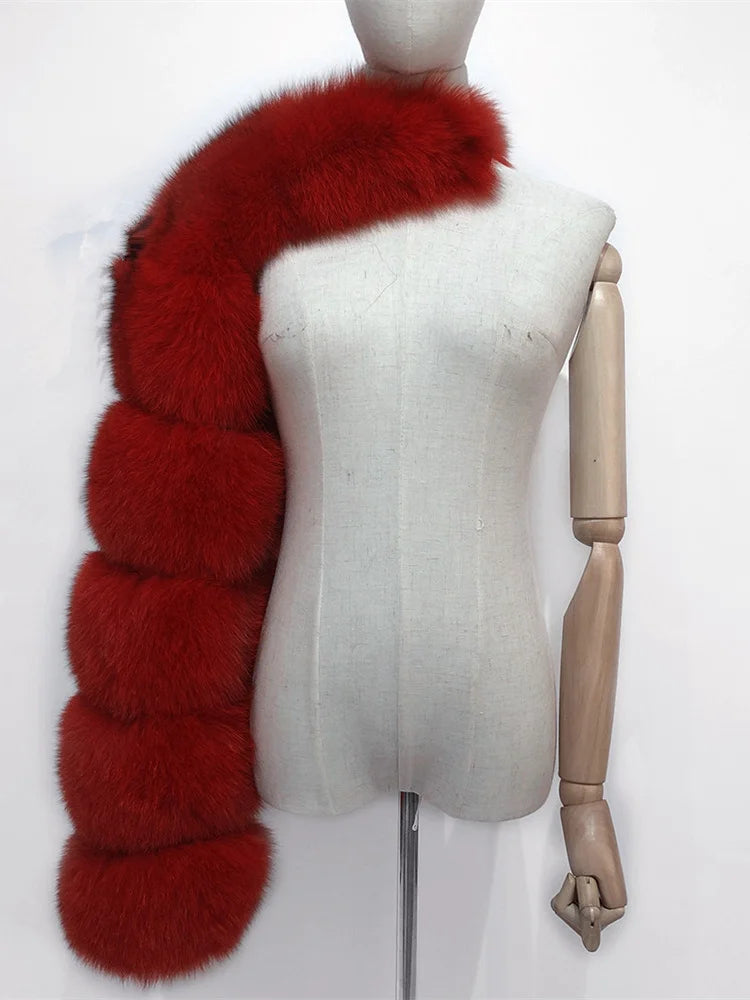 Faux Fur Coats Women Long Sleeve Crop Top