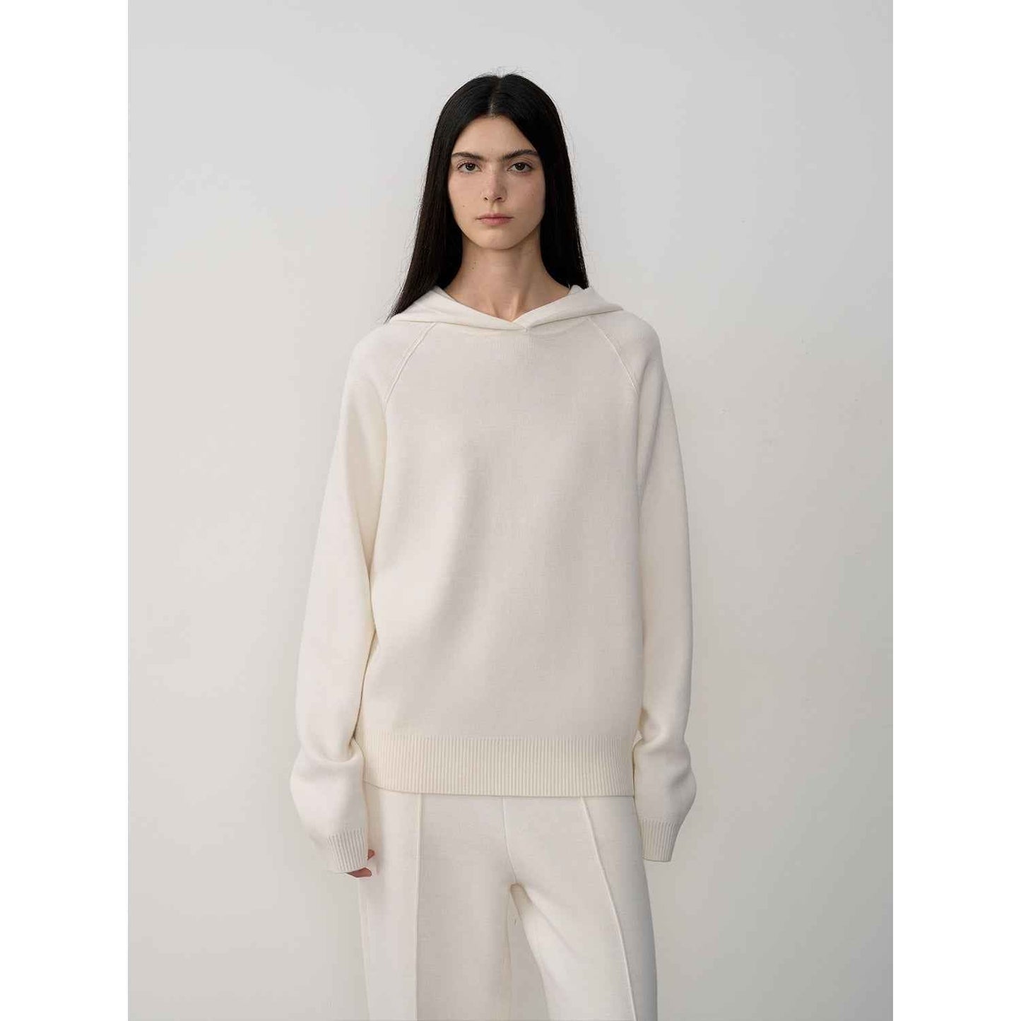 Fireladyfur "Urban One" Merino Wool Hooded Knit Set
