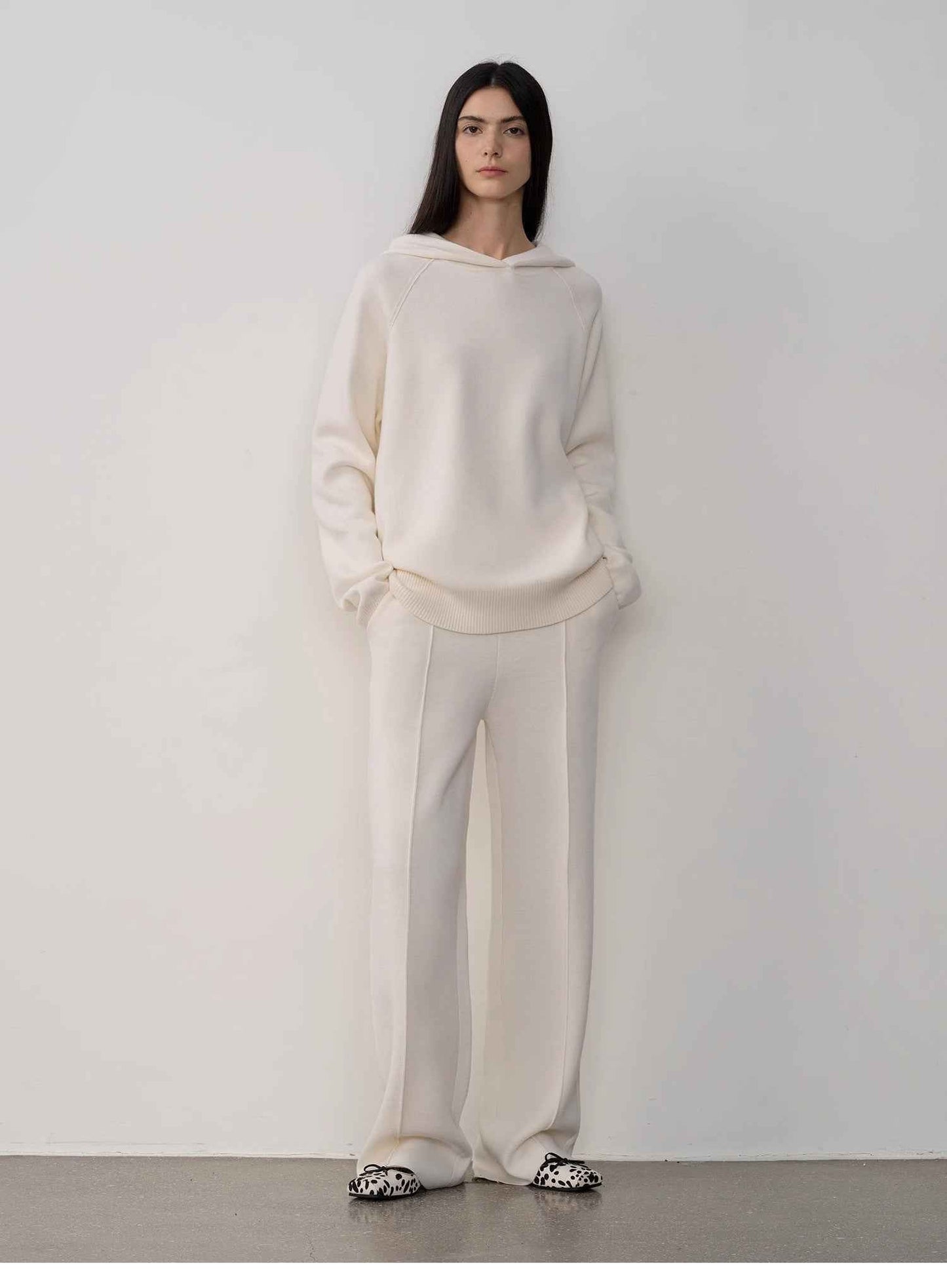 Fireladyfur "Urban One" Merino Wool Hooded Knit Set