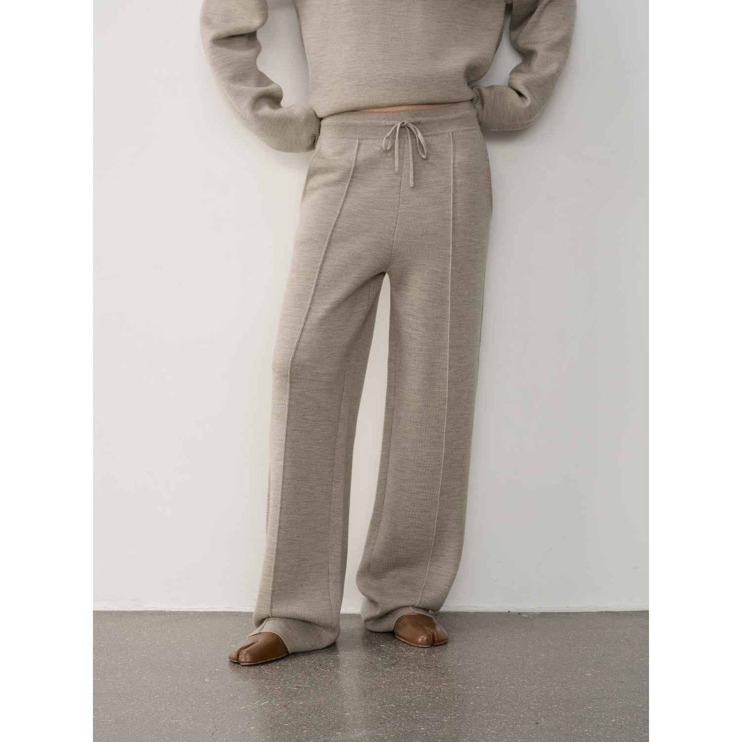 Fireladyfur "Urban One" Merino Wool Hooded Knit Set