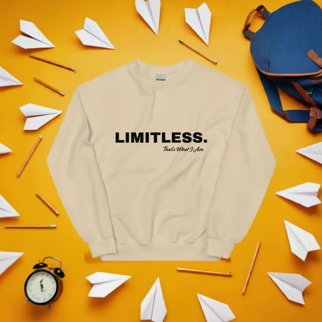 LIMITLESS Unisex Classic Crewneck Sweatshirt