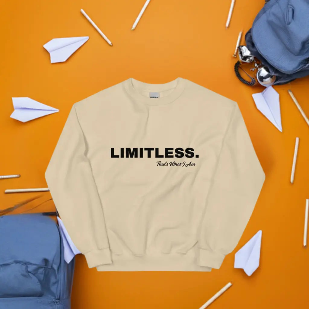 LIMITLESS Unisex Classic Crewneck Sweatshirt