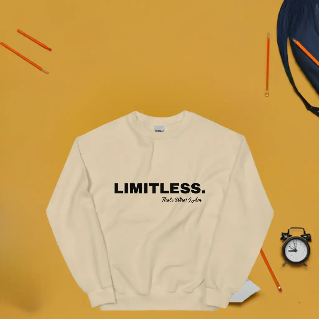 LIMITLESS Unisex Classic Crewneck Sweatshirt