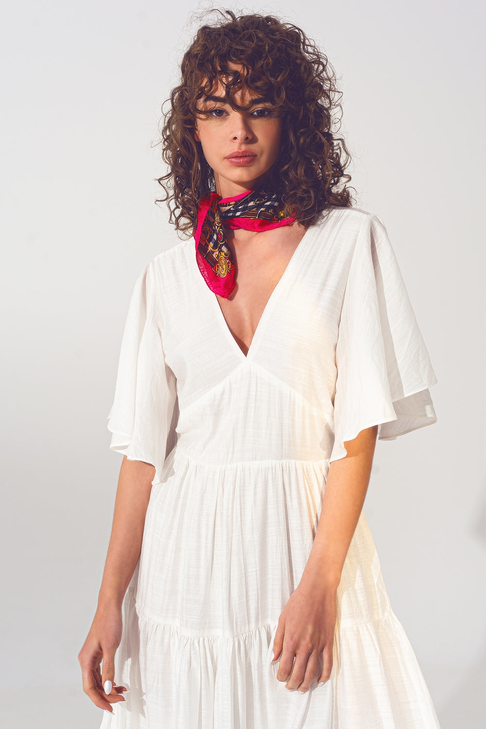 Boho Open-Back Maxi Dress