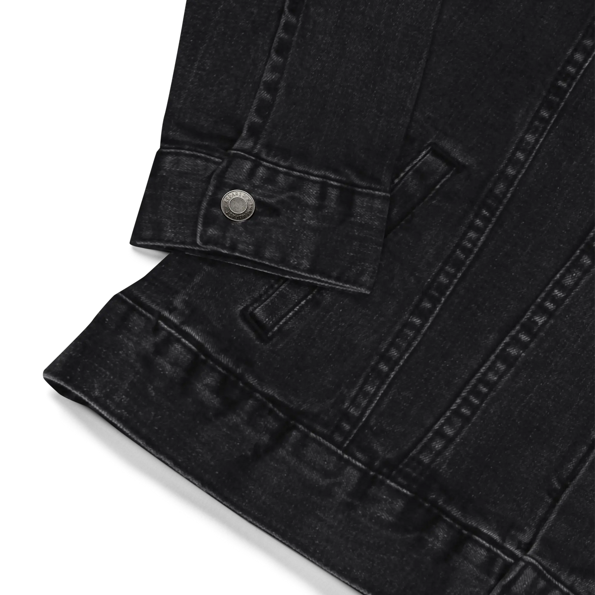 Unisex Denim Jacket – The Rebel Girl in Me Will Never Die