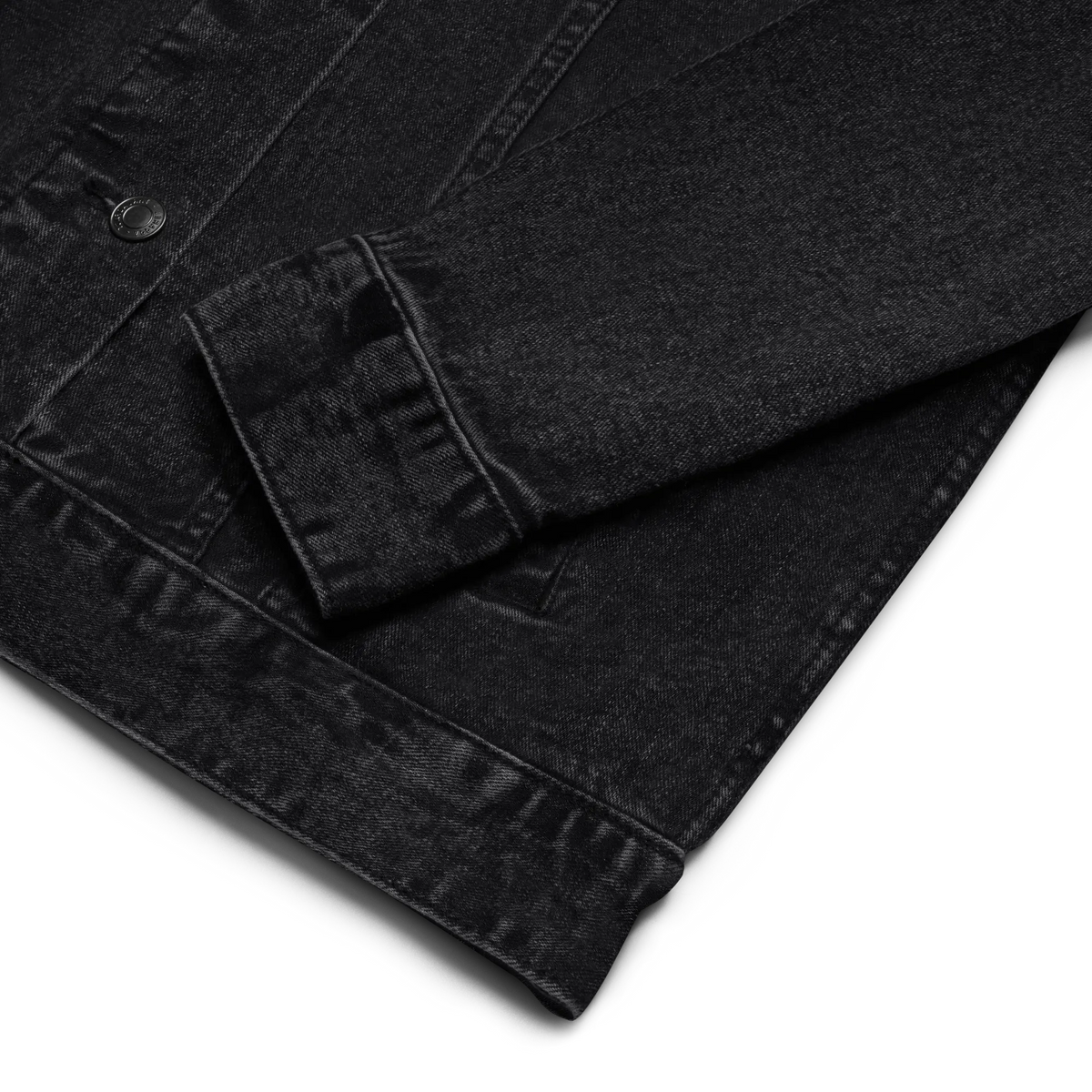 Unisex Denim Jacket – The Rebel Girl in Me Will Never Die