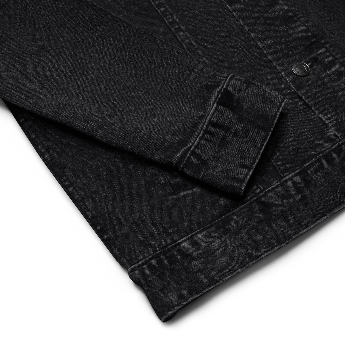 Unisex Denim Jacket – The Rebel Girl in Me Will Never Die
