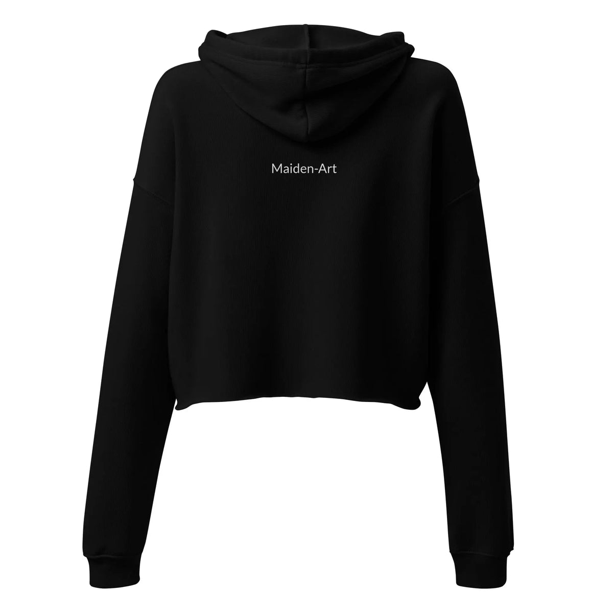 Women's Raw-Hem Crop Hoodie