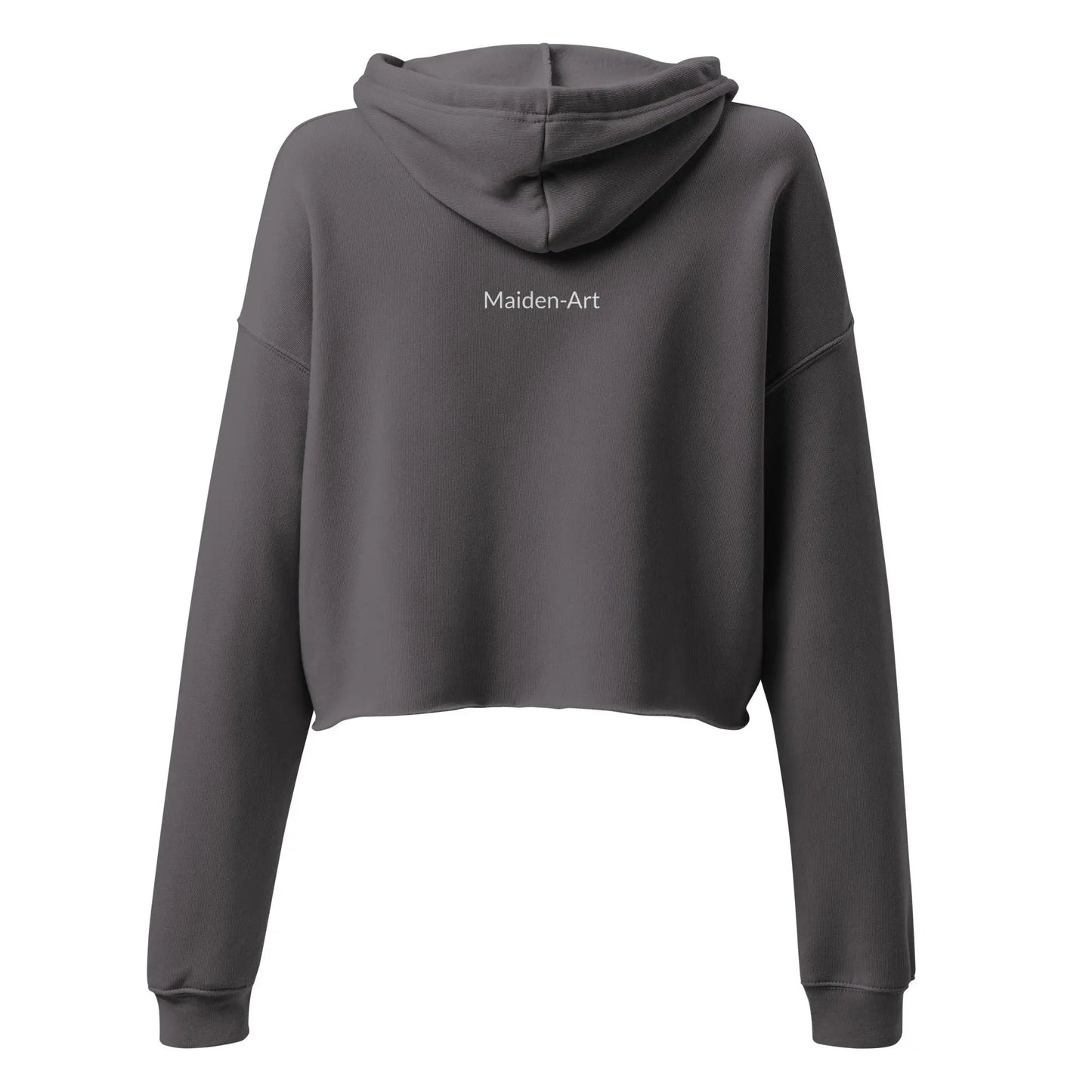 Women's Raw-Hem Crop Hoodie